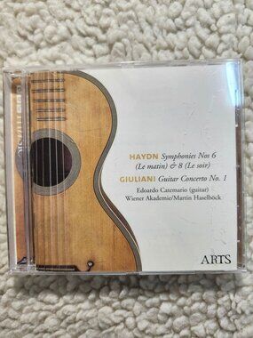 Haydn Symphonies Nos 6 8 Giuliani Guitar Concerto No 1 Edoardo Catemario CD